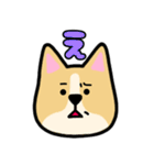 デカ文字見やすい犬のモモちゃんスタンプ（個別スタンプ：32）