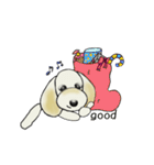 ミックス犬ダップー/クレちゃんスタンプ冬（個別スタンプ：29）