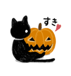 黒ねこのKURO【ハロウィン】（個別スタンプ：32）