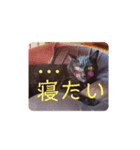 黒猫ふたり（個別スタンプ：3）