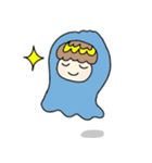 あおぷかぷにスタンプ（個別スタンプ：14）