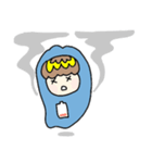 あおぷかぷにスタンプ（個別スタンプ：15）