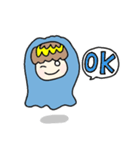 あおぷかぷにスタンプ（個別スタンプ：16）