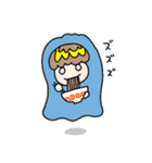 あおぷかぷにスタンプ（個別スタンプ：26）