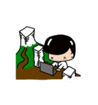 サラリーマンジンさん（個別スタンプ：16）