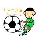 サッカー選手のつもり（個別スタンプ：23）