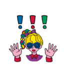 COLORFUL GIRL WITH GLASSES！！（個別スタンプ：6）