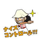 野球だいすきONE PIECE（個別スタンプ：25）