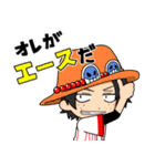 野球だいすきONE PIECE（個別スタンプ：27）