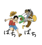 【ONE PIECE】ROMANCEDAWN-冒険のスタンプ-（個別スタンプ：35）