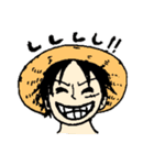 ONE PIECE 落書き風スタンプ（個別スタンプ：10）