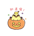 ひよこちゃん:ハロウィン（個別スタンプ：13）