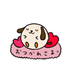 まんまるどうぶつすたんぷ（個別スタンプ：1）