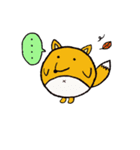 まんまるどうぶつすたんぷ（個別スタンプ：3）