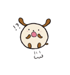 まんまるどうぶつすたんぷ（個別スタンプ：8）