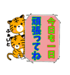 子虎のチャイくんのデカ文字（個別スタンプ：8）