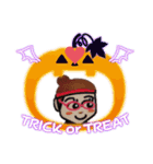 rika_diary_lolsticker HALLOWEEN（個別スタンプ：8）