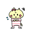 自由人にゃんちたち5（個別スタンプ：5）