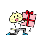 自由人にゃんちたち5（個別スタンプ：19）