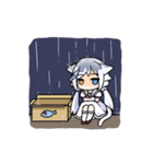 シーフード少女（個別スタンプ：3）