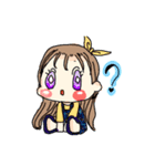 わたしスタンプ作りました。（個別スタンプ：5）