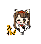 わたしスタンプ作りました。（個別スタンプ：6）