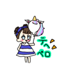 わたしスタンプ作りました。（個別スタンプ：11）