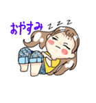 わたしスタンプ作りました。（個別スタンプ：16）