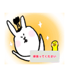 うさぎ⭐︎ねこ（個別スタンプ：2）