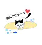 波乗りニャンコスタンプ（個別スタンプ：5）