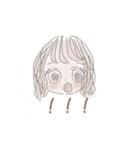 ➰ 女 の 子 の 日 常 ➰（個別スタンプ：7）