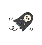 ハロウィンのナウでクールなスタンプ。（個別スタンプ：3）