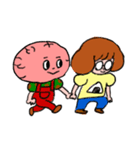脳ちゃんとタマ子（個別スタンプ：1）