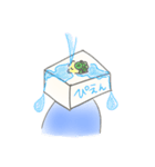 豆腐くんスタンプ#誰が使うねん笑笑（個別スタンプ：2）
