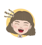 女子の平凡な日常（個別スタンプ：14）