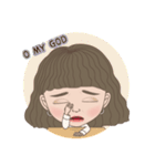 女子の平凡な日常（個別スタンプ：15）