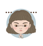 女子の平凡な日常（個別スタンプ：17）