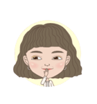 女子の平凡な日常（個別スタンプ：21）