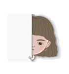 女子の平凡な日常（個別スタンプ：24）