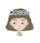 女子の平凡な日常（個別スタンプ：26）