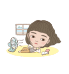 女子の平凡な日常（個別スタンプ：32）