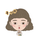 女子の平凡な日常（個別スタンプ：34）