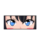 ポニーテール女子(仮)（個別スタンプ：9）