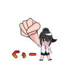 ポニーテール女子(仮)（個別スタンプ：28）