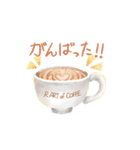 R ART OF COFFEE by designer student_A.T.（個別スタンプ：14）