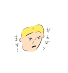 黄色い髮をした女子たち（個別スタンプ：35）