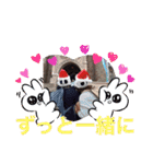 ハロウィーンスタンプ：チャビック＆カズミ（個別スタンプ：4）