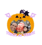 ハロウィーンスタンプ：チャビック＆カズミ（個別スタンプ：8）