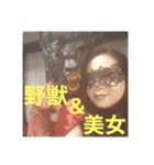 ハロウィーンスタンプ：チャビック＆カズミ（個別スタンプ：9）
