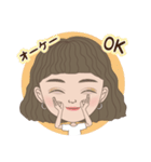 女子の平凡な日常(中文)（個別スタンプ：6）